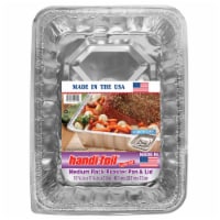 Handi-foil® Cook-n-Carry® Medium Rack Roaster Pan & Lid