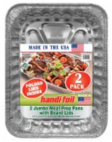 Handi-foil® Jumbo Storage Containers & Board Lids - Silver