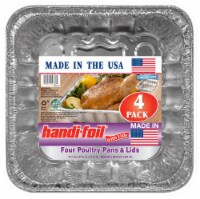 Handi-foil® Poultry Disposable Pans with Lids Perspective: Main