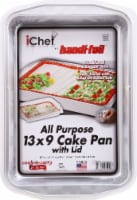 Handi-foil® iChef® All Purpose Cake Pan with Lid - Silver