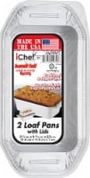 Home Plus 6392138 10.62 x 14.43 in. Durable Foil Lasagna Pan with Lid -  Silver- pack of 12, 12 - Kroger