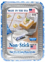 Handi-foil® Cook-n-Carry® Non-Stick Cake Pans and Lids - Silver