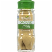 McCormick Gourmet Organic Ground Thyme Perspective: Main