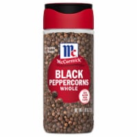McCormick Whole Black Peppercorns Shaker