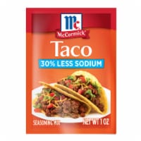 McCormick® Reduced Sodium Taco Seasoning Mix