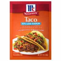 McCormick® Reduced Sodium Taco Seasoning Mix