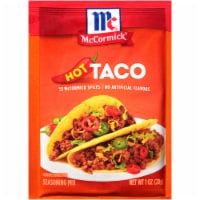 McCormick Hot Taco Seasoning Mix Perspective: Main