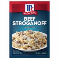 McCormick Beef Stroganoff Sauce Seasoning Mix Perspective: Main