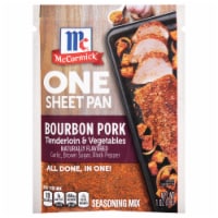 McCormick® One Sheet Pan Bourbon Pork Tenderloin & Vegetables Seasoning Mix