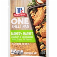McCormick® One Sheet Pan Farmer's Market Chicken & Vegetables Seasoning Mix