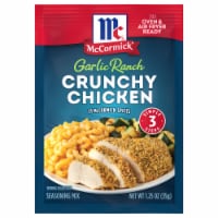 McCormick Garlic Ranch Crunchy Chicken Seasoning Mix Perspective: Main