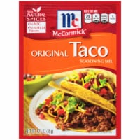 McCormick Original Taco Seasoning Mix Perspective: Main