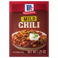 McCormick Mild Chili Seasoning Mix Perspective: Main