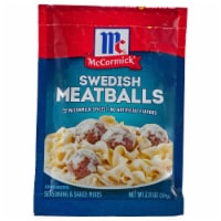 Mccormick Seasoning & Sauce Mixes, Swedish Meatballs - 2.11 oz