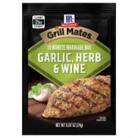 McCormick Grill Mates Garlic, Herb & Wine Marinade Seasoning Mix Perspective: Main