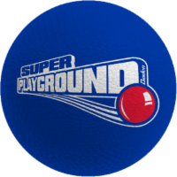 Baden® Royal Playground Ball - Blue Perspective: front