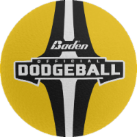 Baden® Official Dodgeball - Yellow Perspective: Main