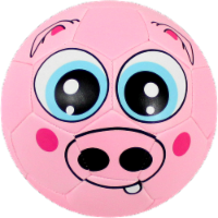 Baden Polystuff Pig Soccer Ball Pink Perspective: Main
