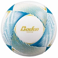 Baden 1460266 Perfection Thermo Soccer Ball - Blue, Neon Yellow & White - Size 5
