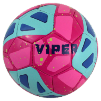 Baden Stryker Micro Mini Soccer Ball - Viper Turquoise/Pink Perspective: Main