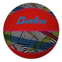 Baden Rubber Basketball - Red Maze