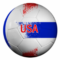 Baden USA Stripe Soccer Ball Perspective: Main