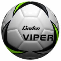 Baden Viper White/Green/Black Soccer Ball