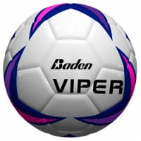 Baden Viper White/Pink/ Purple Soccer Ball