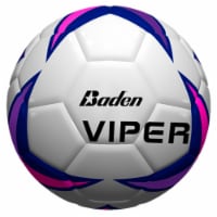 Baden Viper White/Pink/Purple Soccer Ball