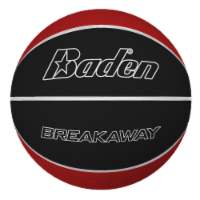Baden® Breakaway 29.5 in Basketball - Black/Red Perspective: Main