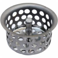 Lasco 1-1/2 In. Chrome Removable Kitchen Strainer Cup with Post 03-1317