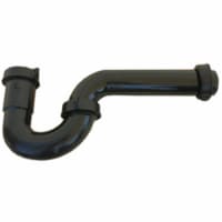 Lasco 1-1/2 In. Black Plastic P-Trap 03-4203