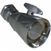 Lasco 1-Spray 2.0 GPM Fixed Shower Head, Chrome 08-2301