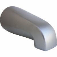 Lasco 4-Way Satin Nickel Bathtub Spout with Diverter 08-1105