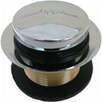 Lasco Polished Chrome Plated Tip Toe Stopper Bath Drain Trim Kit 03-4809