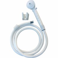 Lasco 1-Spray 2.5 GPM Handheld Shower, White 83011W