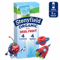 Stonyfield® Organic Kids Berry & Cherry Lowfat Yogurt Tubes