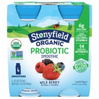 Stonyfield® Organic Wild Berry Probiotic Yogurt Smoothie