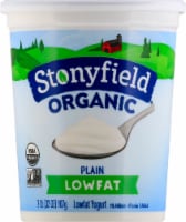Stonyfield Organic Plain Lowfat Yogurt Perspective: Main