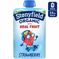 Stonyfield® Organic Kids Strawberry Lowfat Yogurt Pouch