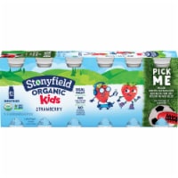 Stonyfield® Organic Kids Strawberry Lowfat Yogurt Smoothies Drinks