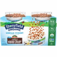 Stonyfield Organic® Vanilla Lowfat Yogurt with EnviroKidz Choco Koala Crisp