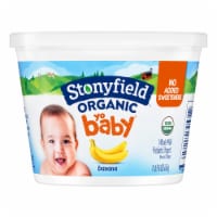 Stonyfield Organic YoBaby Whole Milk Baby Yogurt, Banana, 16oz Perspective: Main
