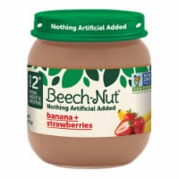 Beech-Nut® Stage 2 Banana & Strawberries Baby Food Perspective: Main