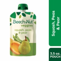 Beech-Nut® Veggies Stage 2 Squash Peas & Pears Baby Food Pouch Perspective: Main