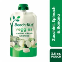 Beech-Nut Veggies Stage 2 Baby Food, Zucchini Spinach & Banana Perspective: Main