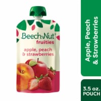 Beech-Nut Fruities Apple Peach & Strawberry Puree Stage 2 Baby Food