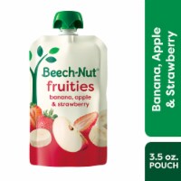 Beech-Nut® Fruities Stage 2 Banana Apple & Strawberry Baby Food Pouch Perspective: Main