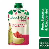 Beech-Nut® Fruities Stage 2 Pear Banana & Raspberry Baby Food Pouch