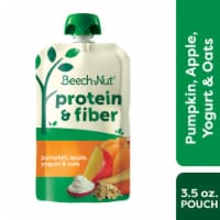 Beech-Nut® Protein & Fiber Pumpkin Apple Yogurt and Oats Stage 3 Baby Food